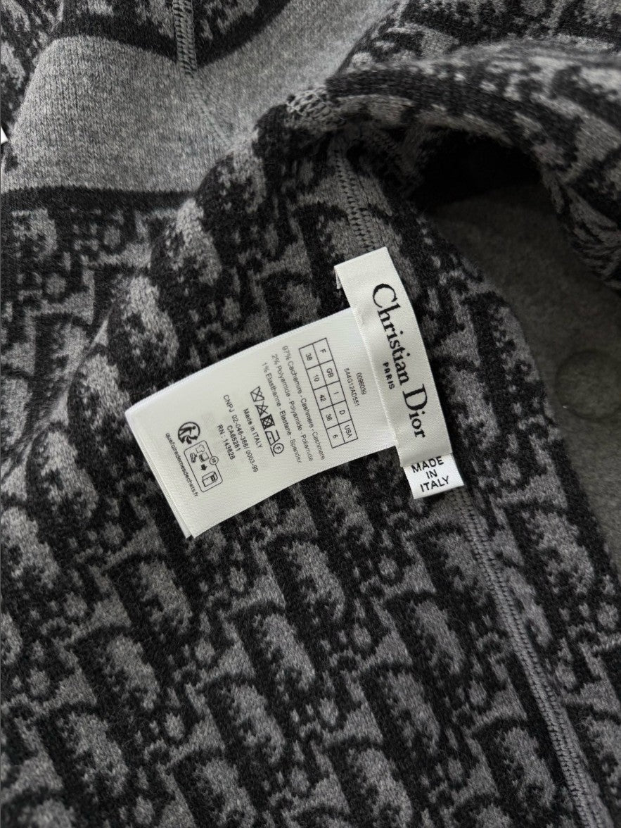 디올 여성 오블리크 리버시블 후드 집업