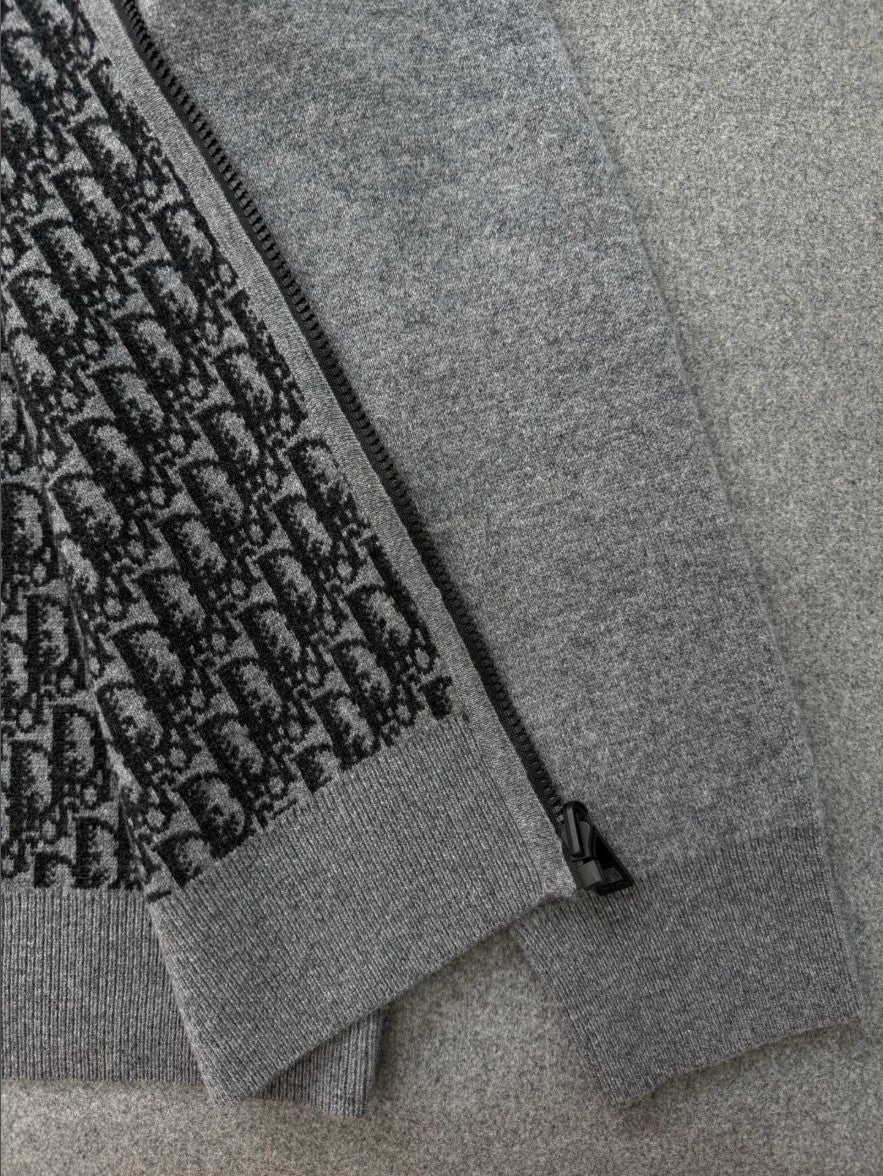 디올 여성 오블리크 리버시블 후드 집업