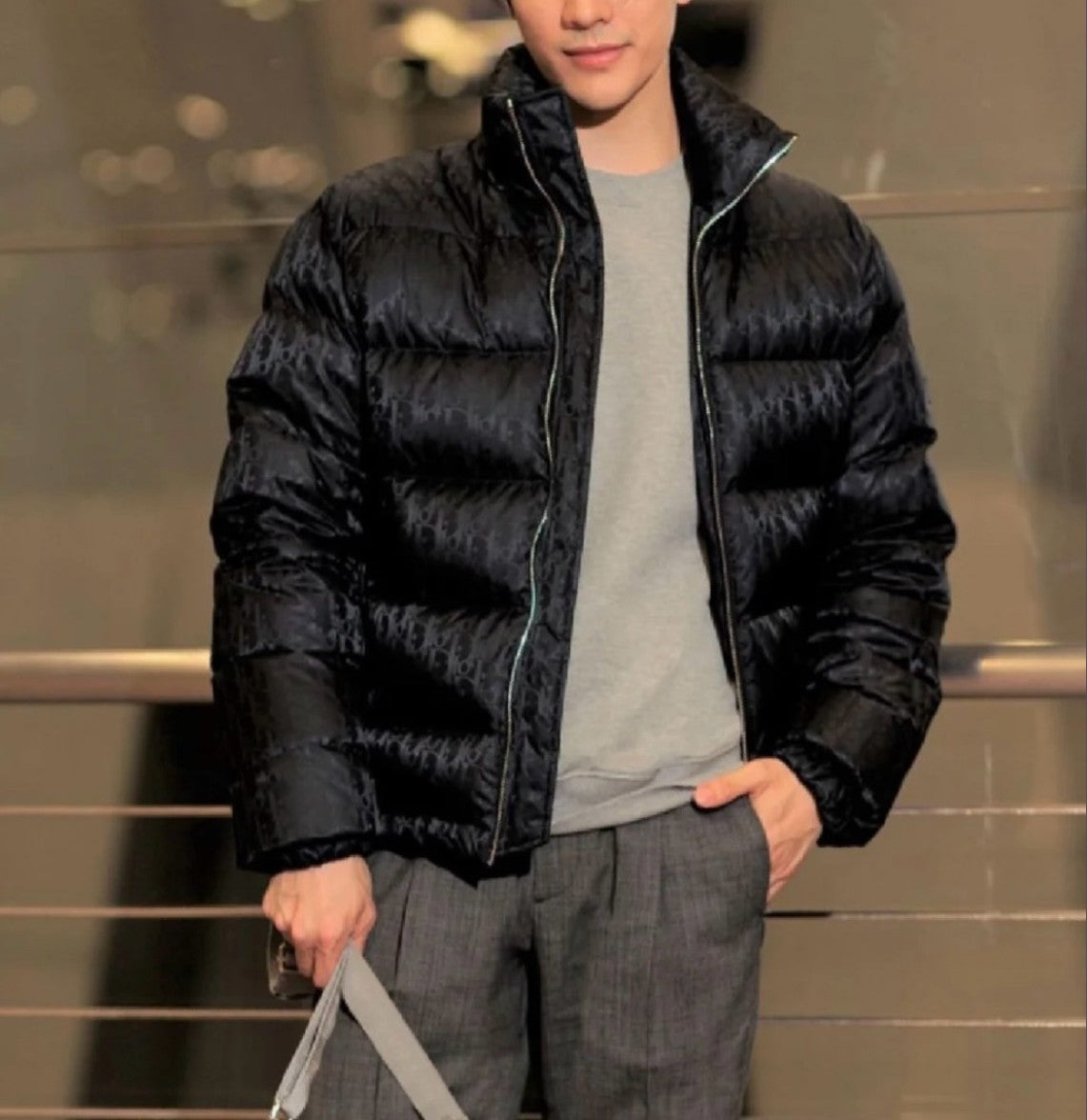 디올 오블리크 오버핏 패딩 점퍼