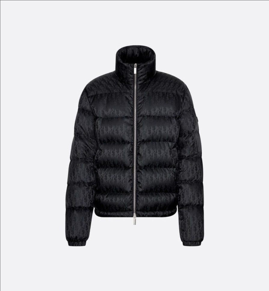 디올 오블리크 오버핏 패딩 점퍼