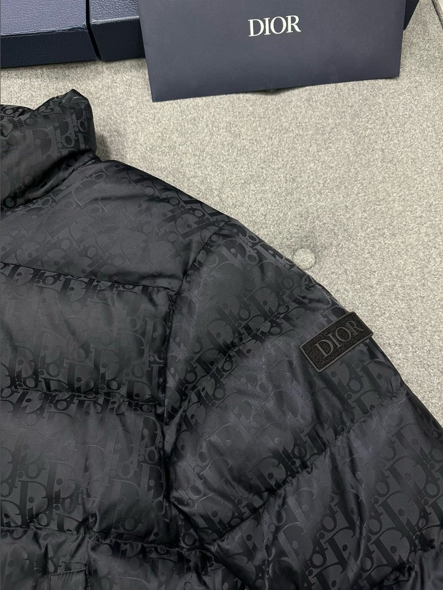 디올 오블리크 오버핏 패딩 점퍼