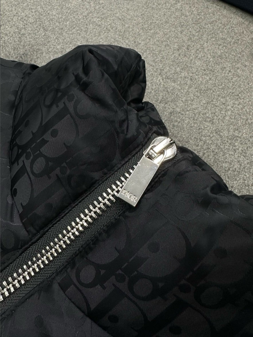 디올 오블리크 오버핏 패딩 점퍼