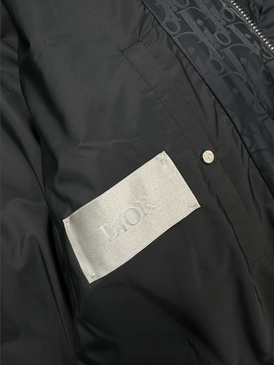 디올 오블리크 오버핏 패딩 점퍼