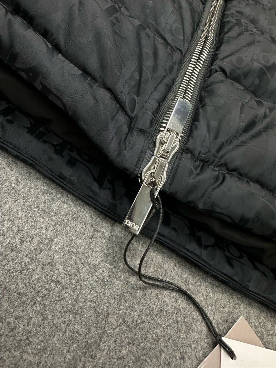 디올 오블리크 오버핏 패딩 점퍼