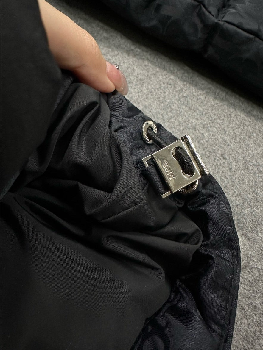 디올 오블리크 오버핏 패딩 점퍼