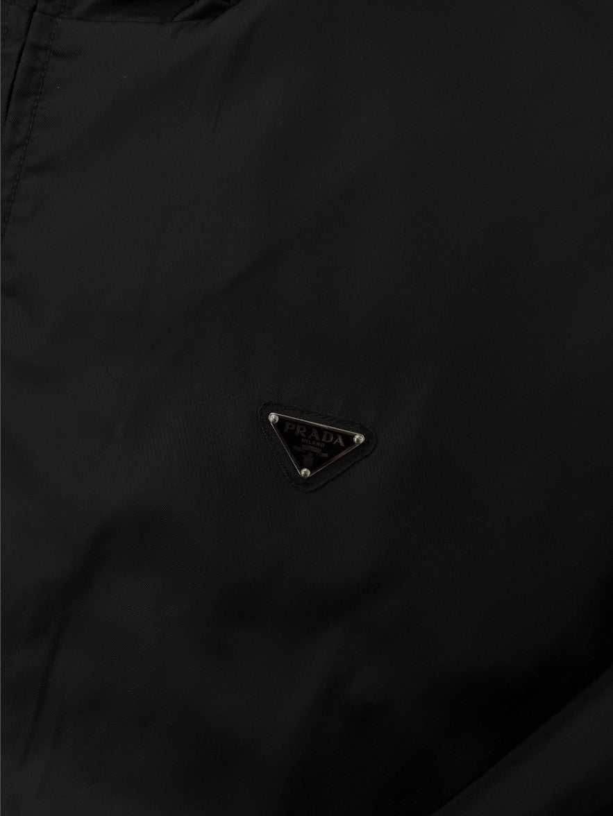 프라다 삼각 로고 후드 집업 자켓