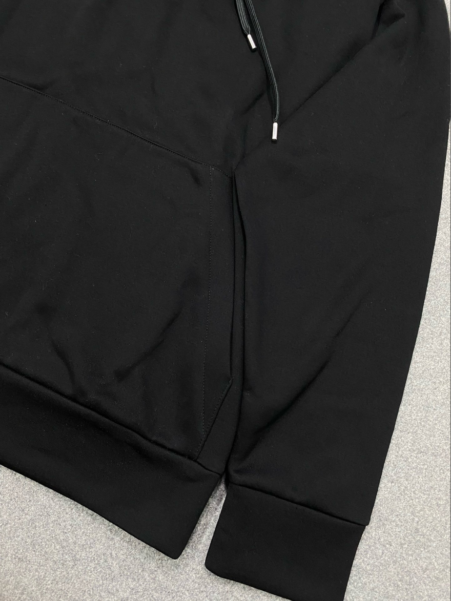 프라다 스몰 로고 오버핏 후드티