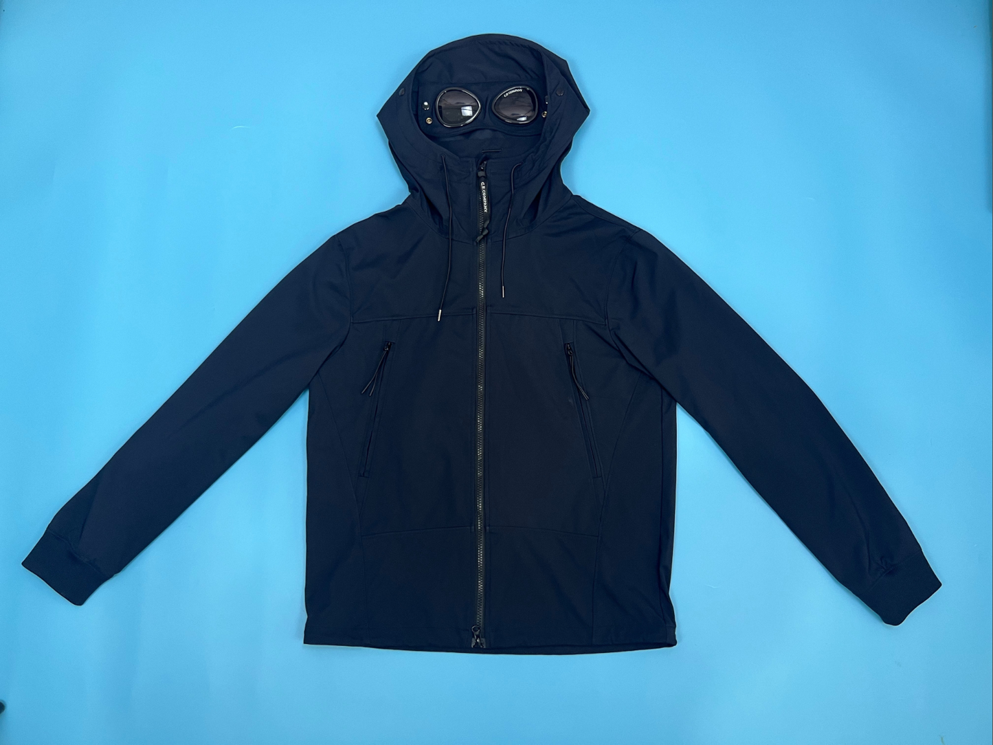 CP컴퍼니 Shell-R 고글 후드 집업 자켓