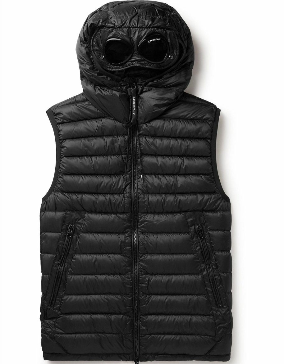CP컴퍼니 DD Shell 후드 조끼 패딩 점퍼