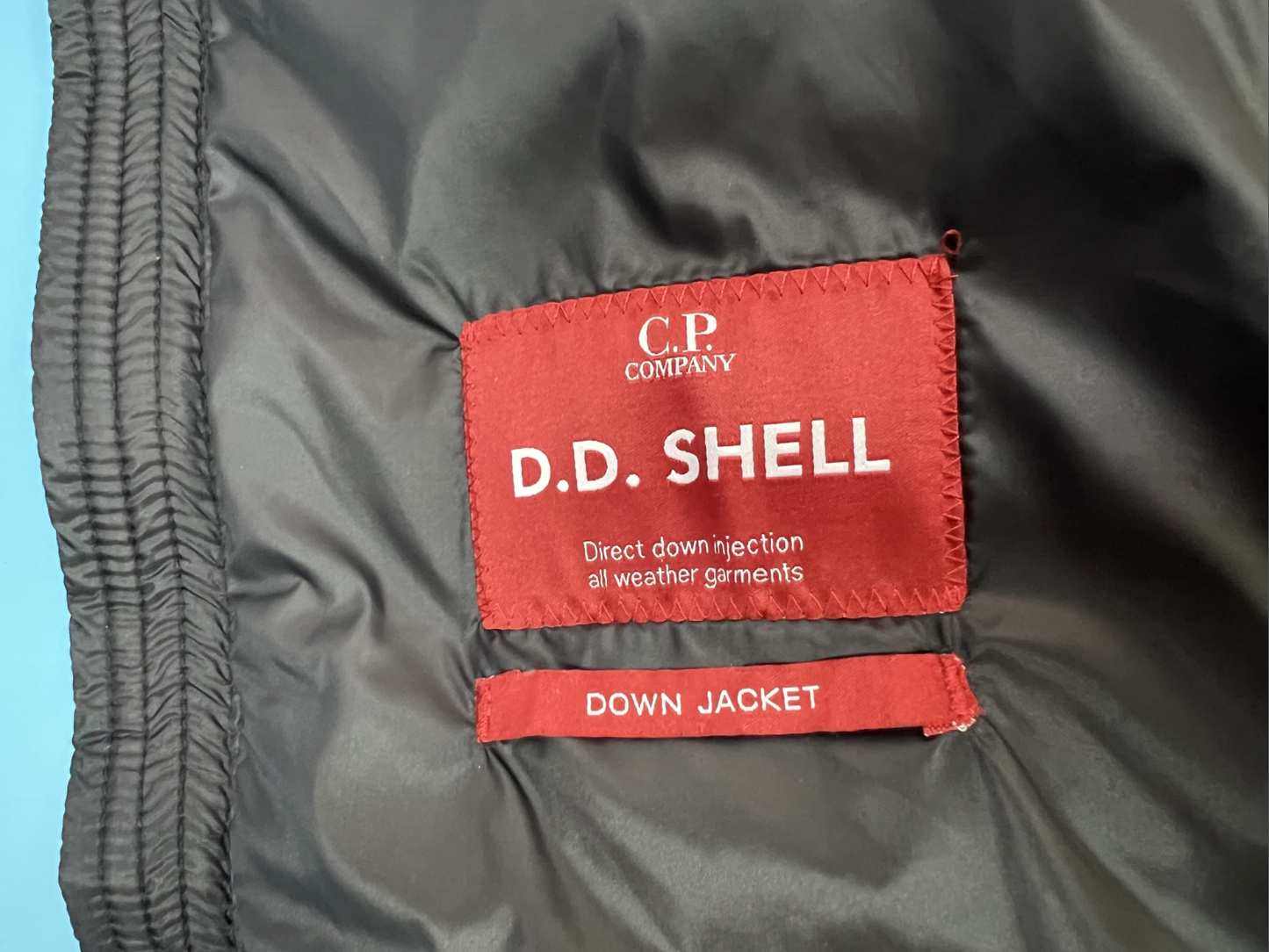 CP컴퍼니 DD Shell 후드 조끼 패딩 점퍼