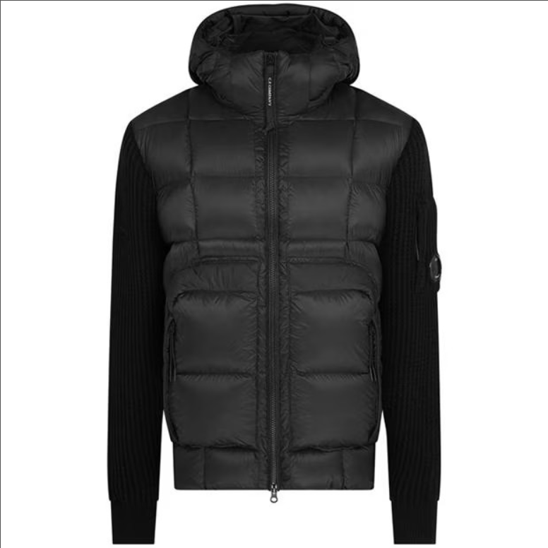 CP컴퍼니 울 니트 패딩 점퍼