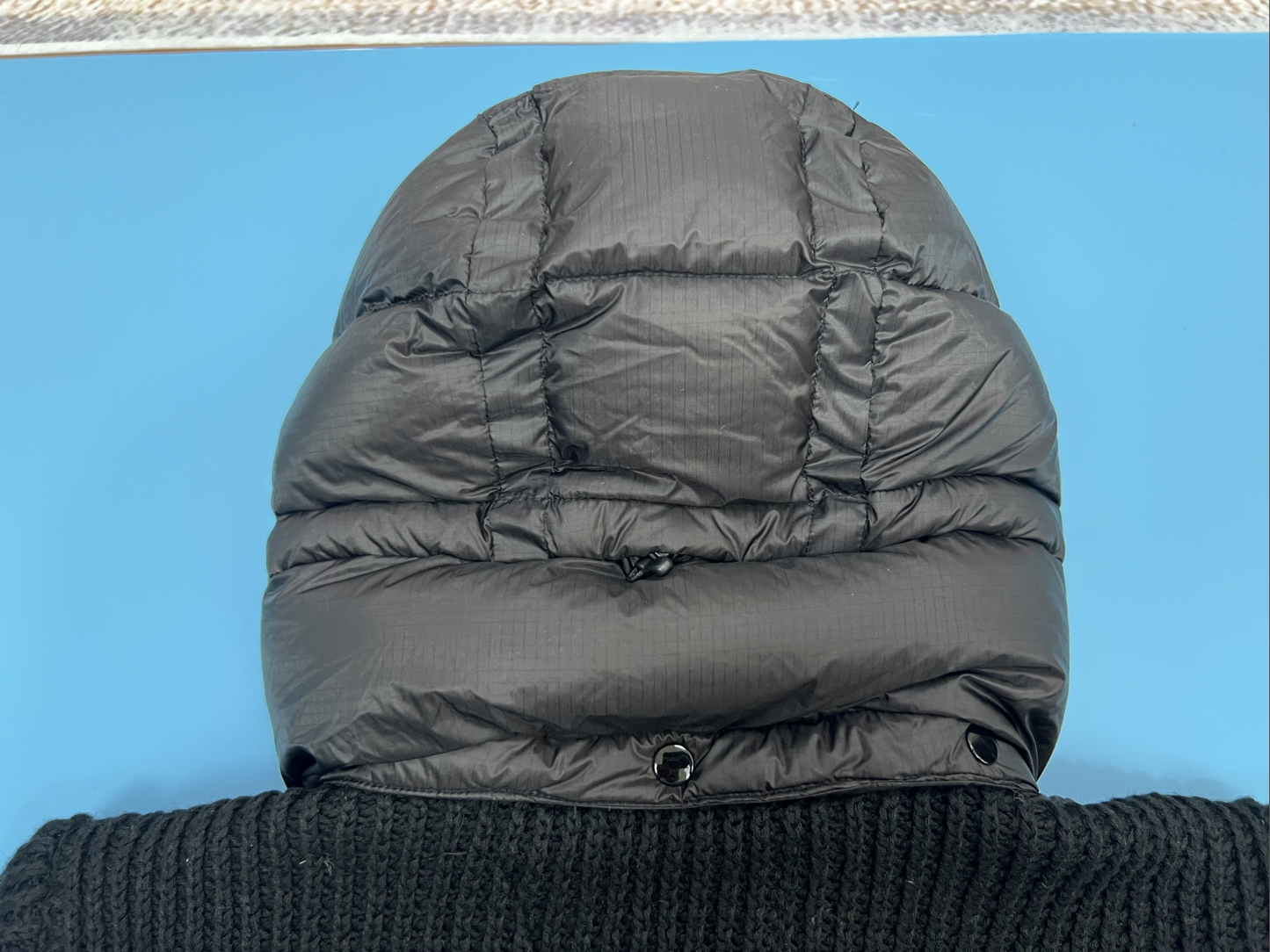 CP컴퍼니 울 니트 패딩 점퍼