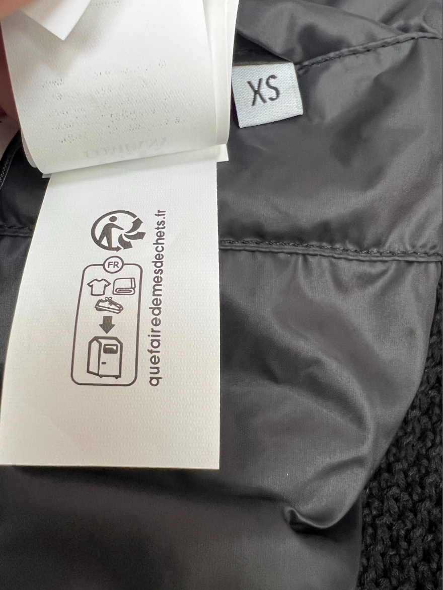 CP컴퍼니 울 니트 패딩 점퍼