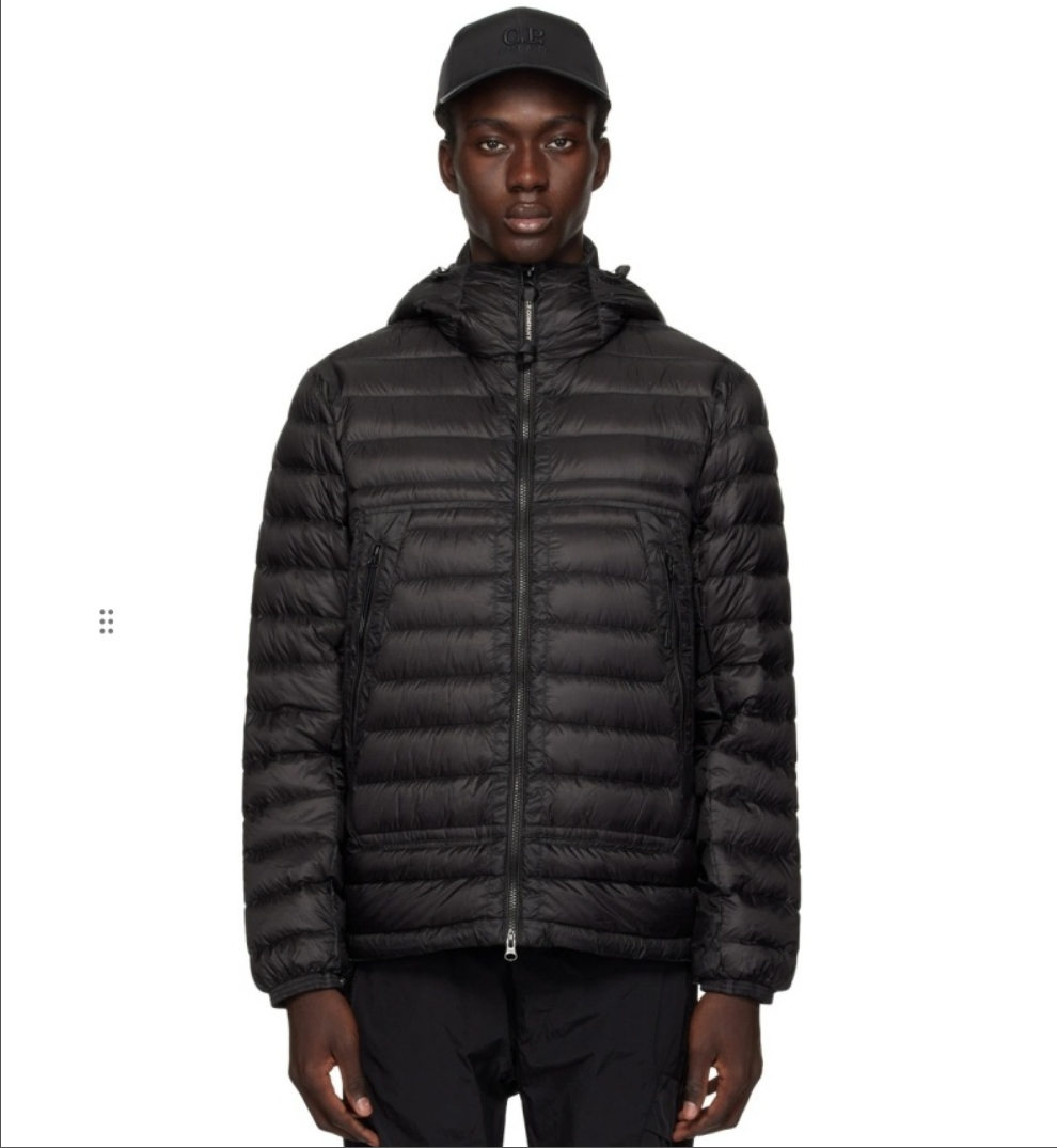 CP컴퍼니 DD Shell 고글 후드 패딩 점퍼