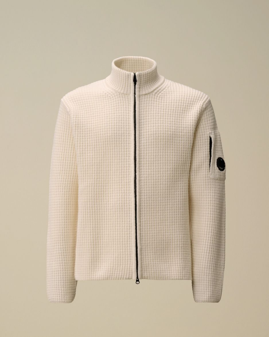 CP컴퍼니 하이넥 니트 집업