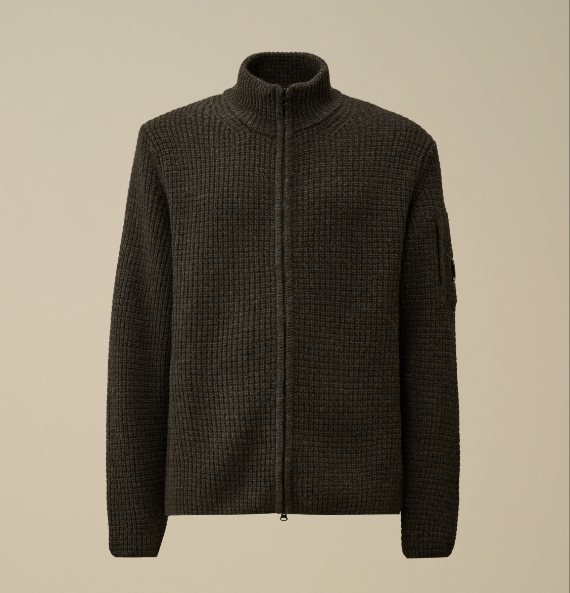 CP컴퍼니 하이넥 니트 집업