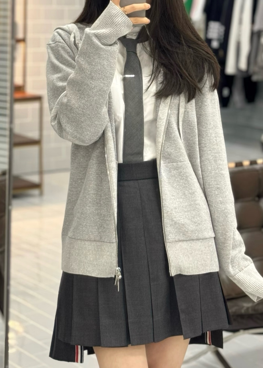 톰브라운 플리츠 스커트 치마