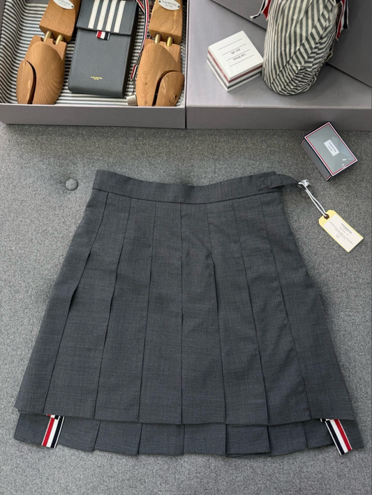 톰브라운 플리츠 스커트 치마