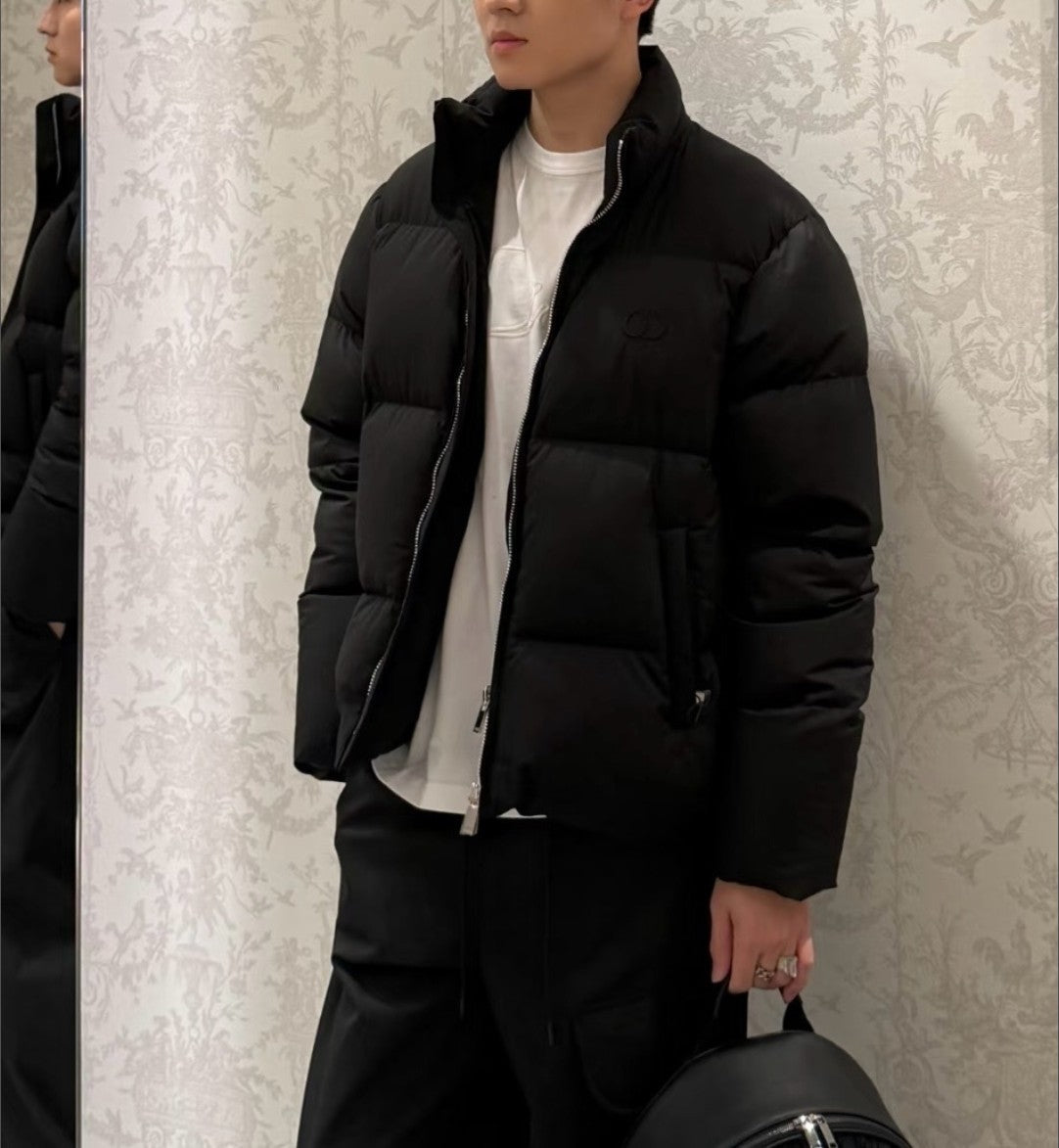 디올 CD 로고 구스 다운 패딩 점퍼