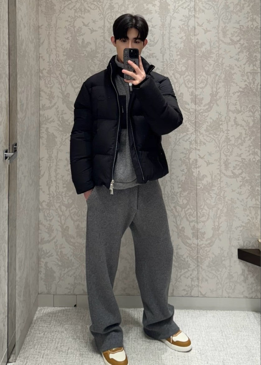 디올 CD 로고 구스 다운 패딩 점퍼