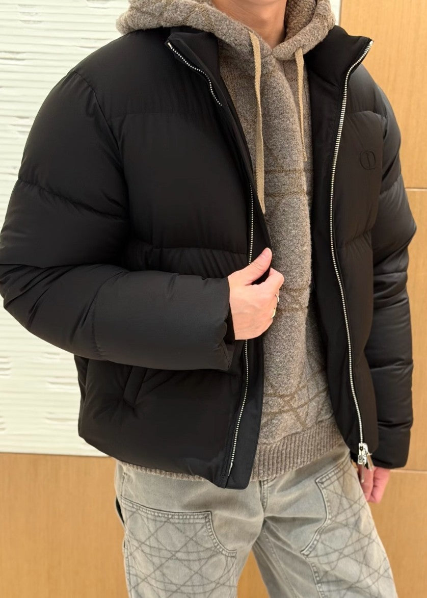 디올 CD 로고 구스 다운 패딩 점퍼