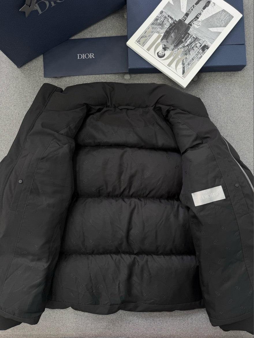 디올 CD 로고 구스 다운 패딩 점퍼