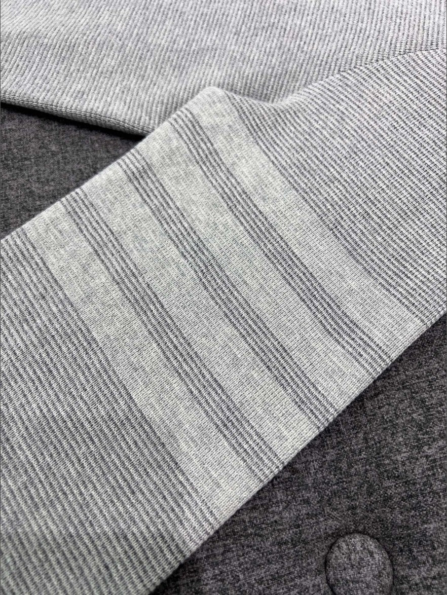 톰브라운 사선 완장 릴렉스드 후드 집업