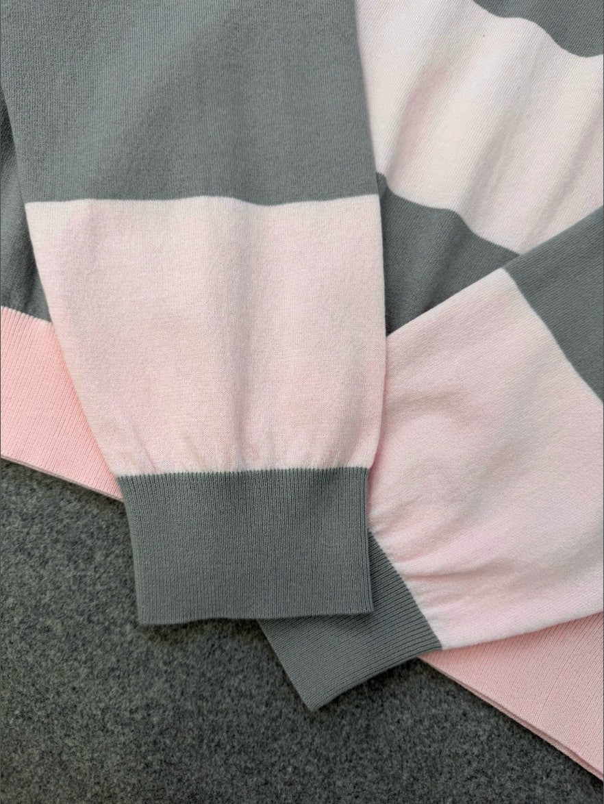 디올 여성 니트 카라 긴팔티