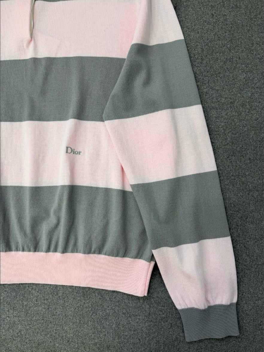 디올 여성 니트 카라 긴팔티