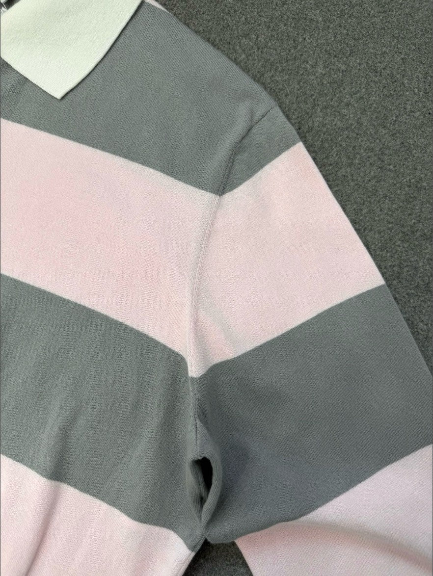 디올 여성 니트 카라 긴팔티