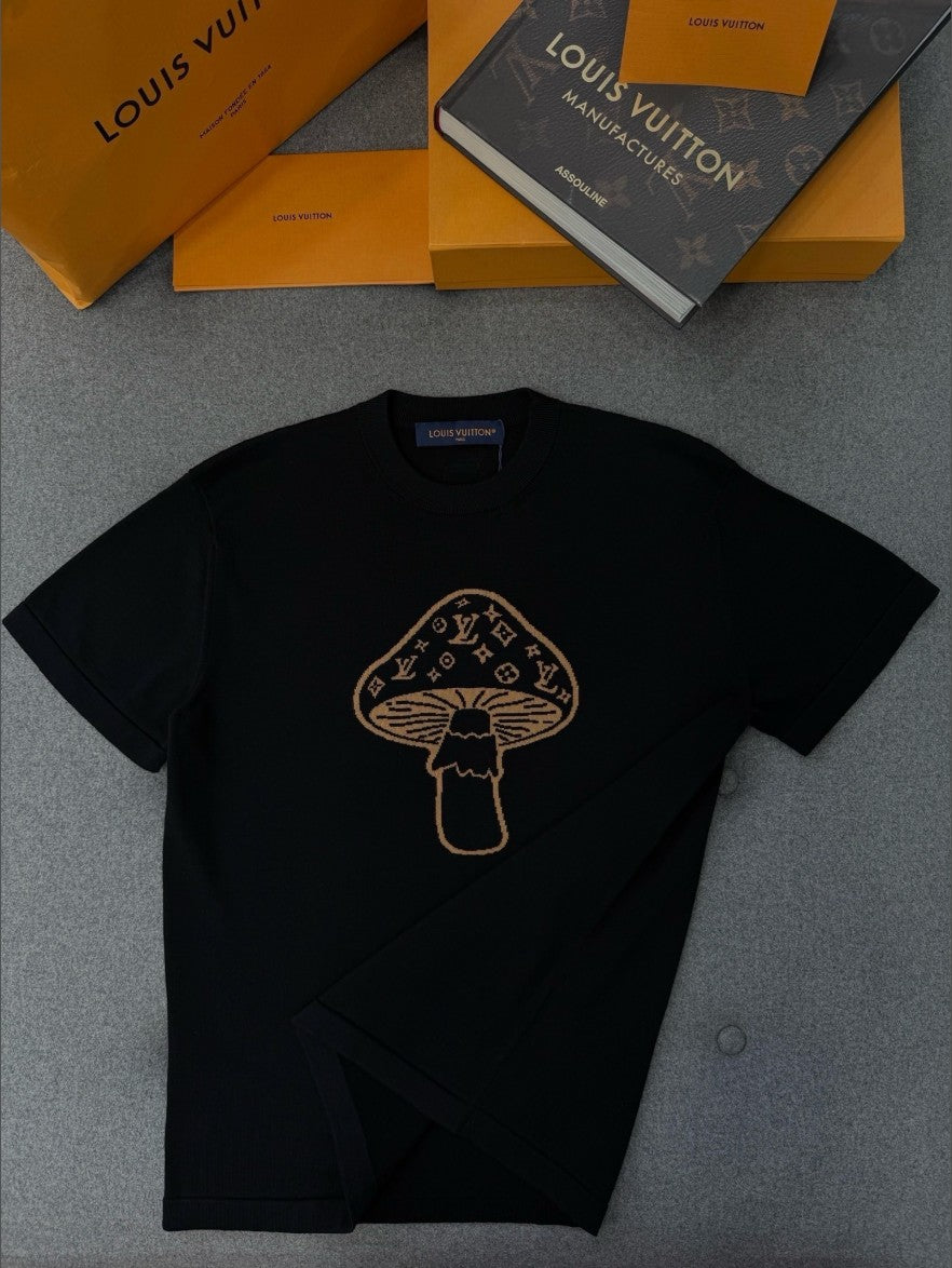 루이비통 LV 머쉬룸 로고 반팔티