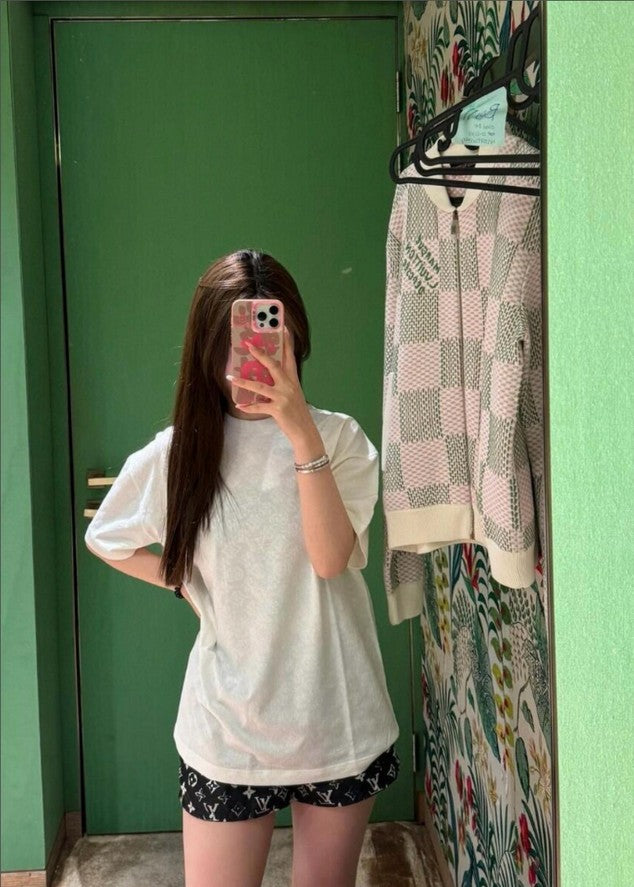 루이비통 LV 자카드 반팔티