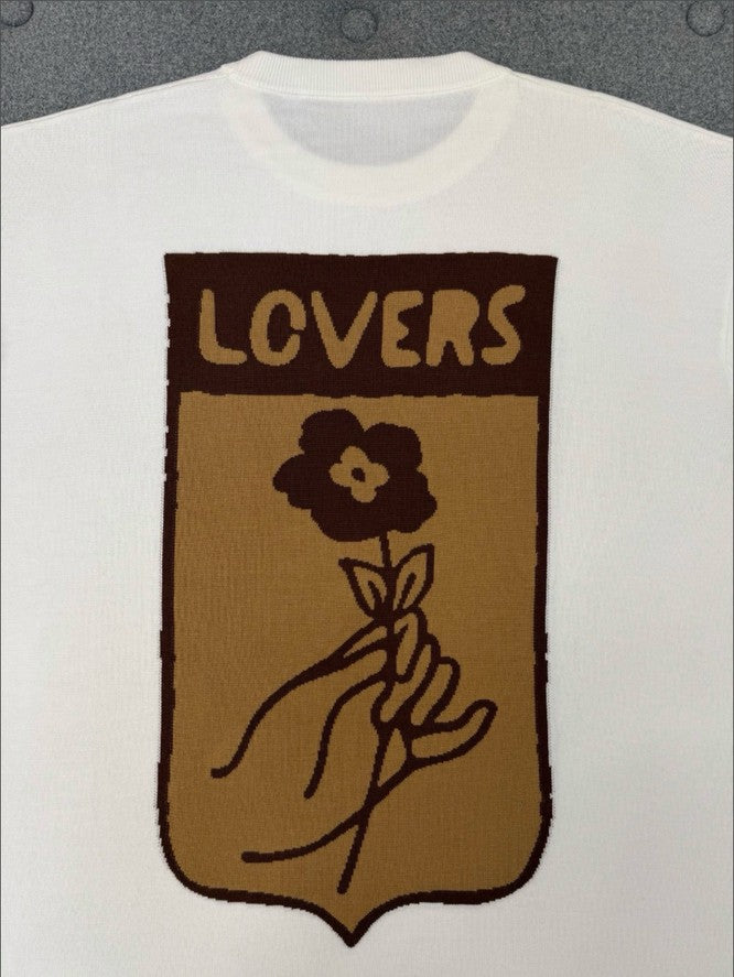 루이비통 TRUNK LOVERS 니트 반팔티