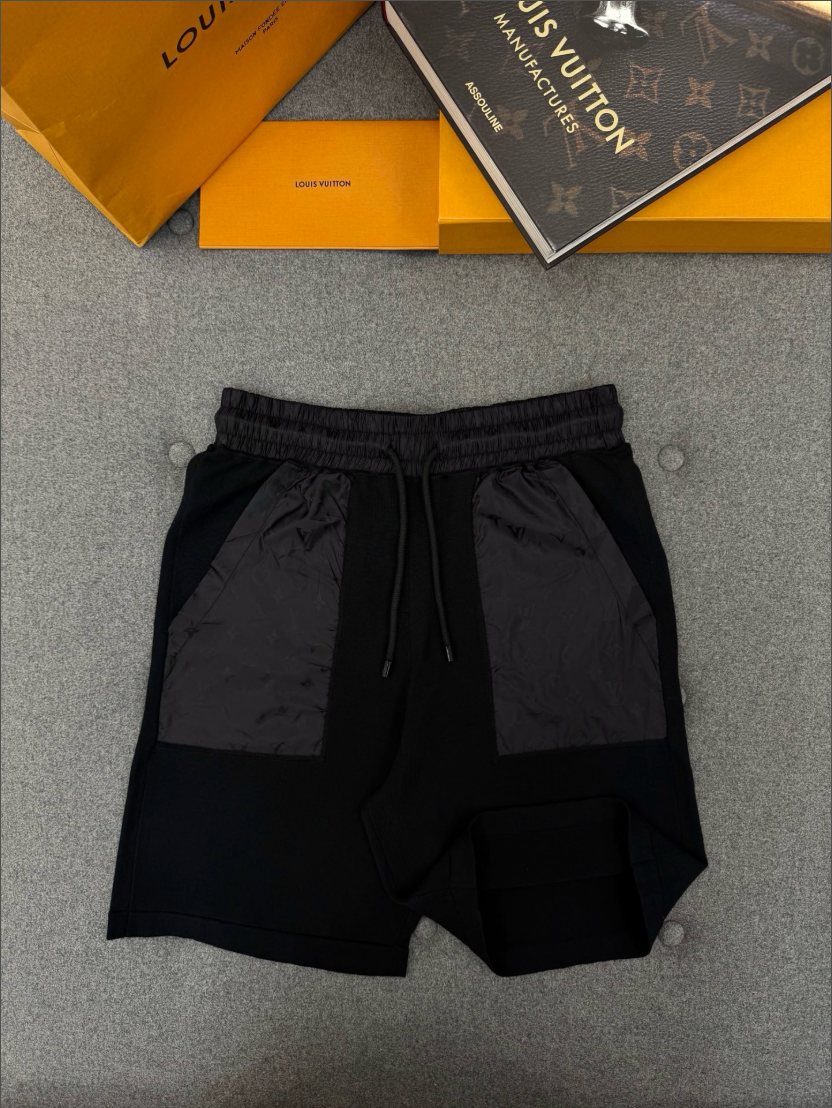 루이비통 LV 패치 니트 반바지