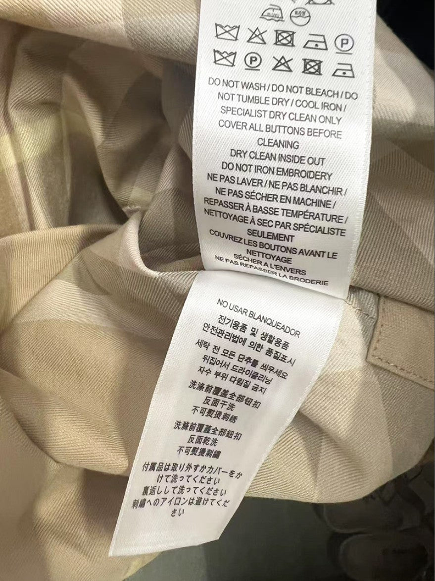 버버리 트윌 체크 남방 셔츠