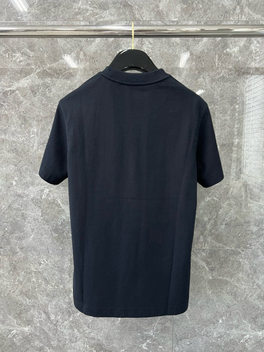 버버리 자수 로고 사이드 스티치 반팔티