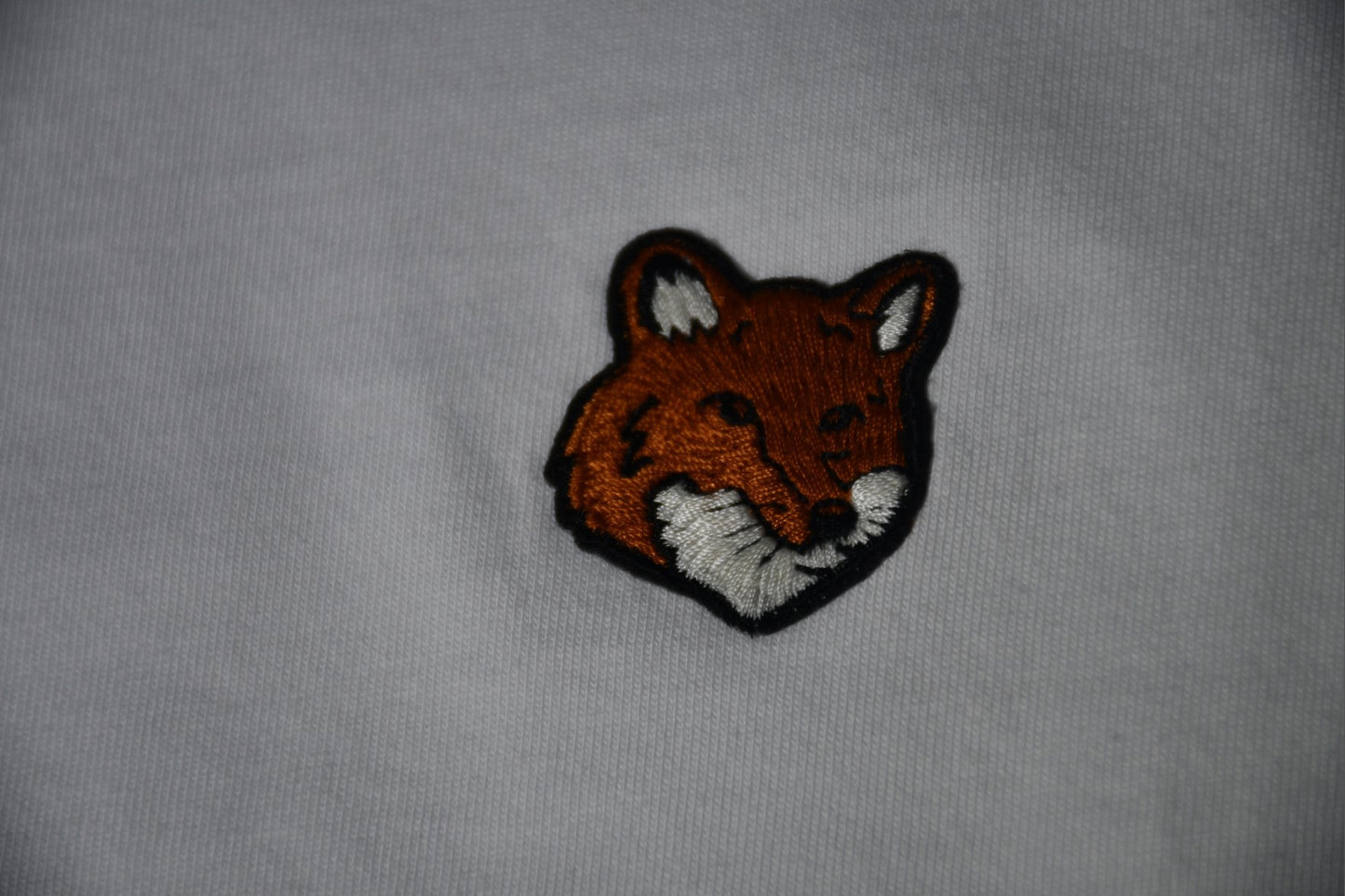 메종키츠네 싱글 헤드 로고 반팔티